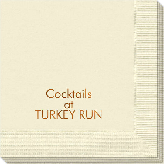 Special Napkins with Your Text Napkins